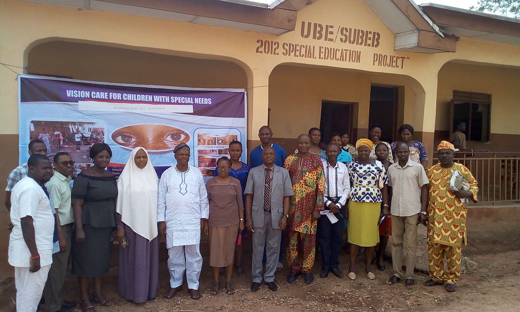 Government Representative and Eye Care Team at Osun State Comprehensive Eye Evaluation