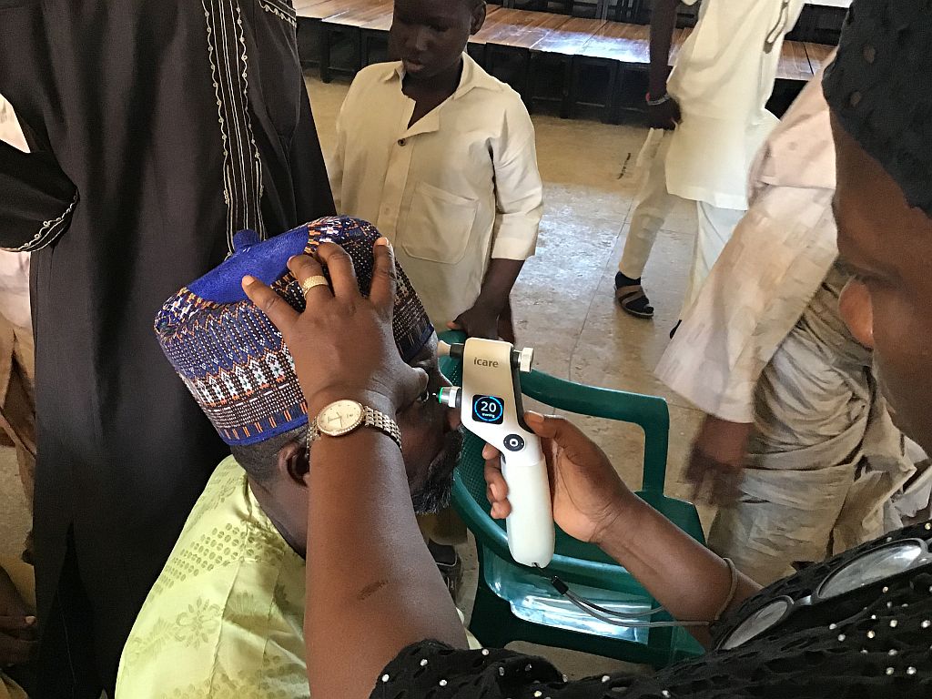 ICare Tonometer Screen in Kebbi State